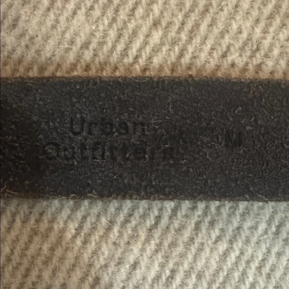 URBAN OUTFITTERS H&M Leather Set of 3 Belts XS/S S M Black and Cheetah GUC